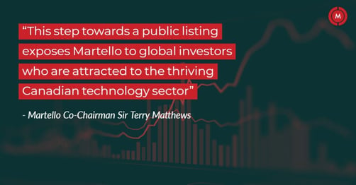 Martello Reverse Takeover Sir Terry Matthews Quote